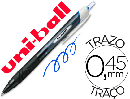 Bolígrafo uni-ball Jetstream Sport SXN-150 tinta gel azul